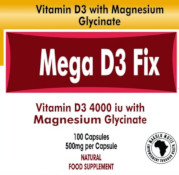Mega D3-Fix 100 caps 4000iu